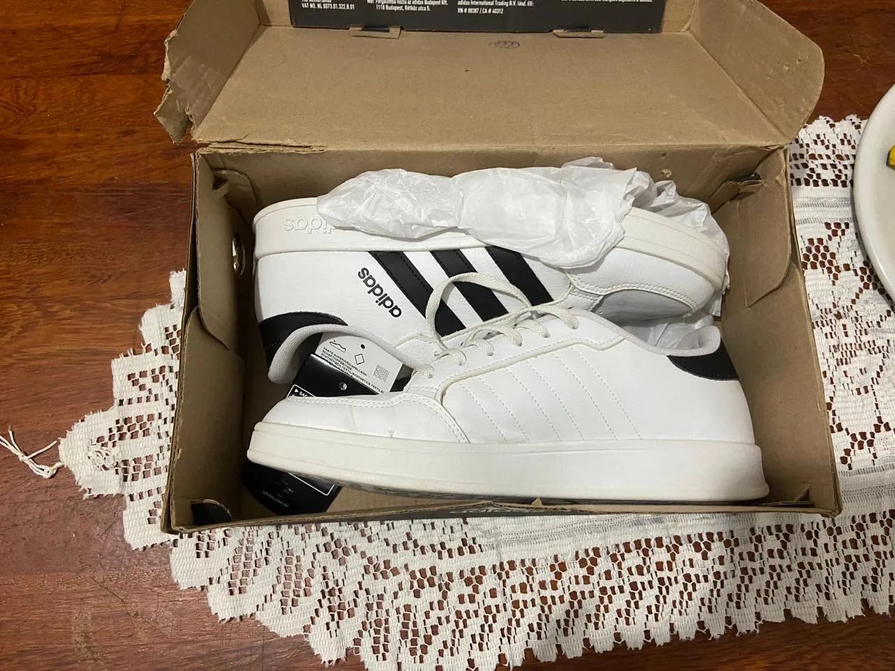Tênis Adidas Breaknet Branco - Foto 3