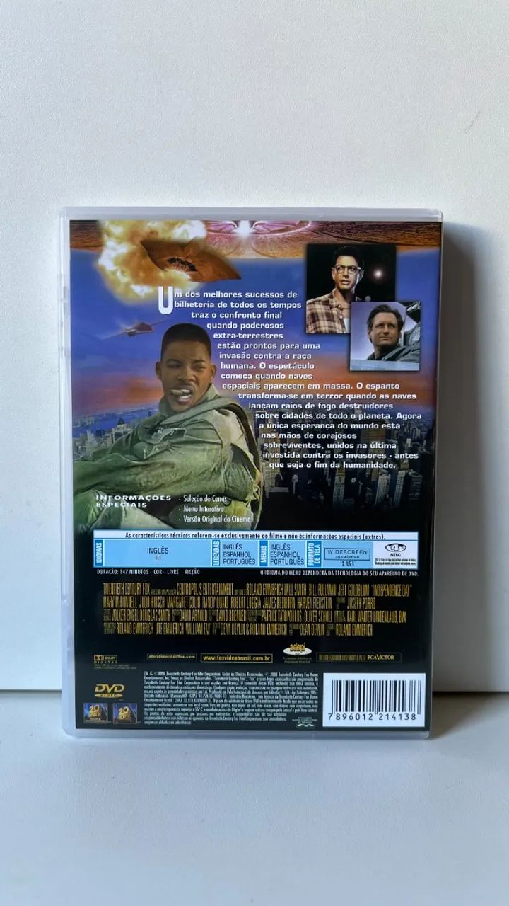 DVD - Independence Day - Foto 2