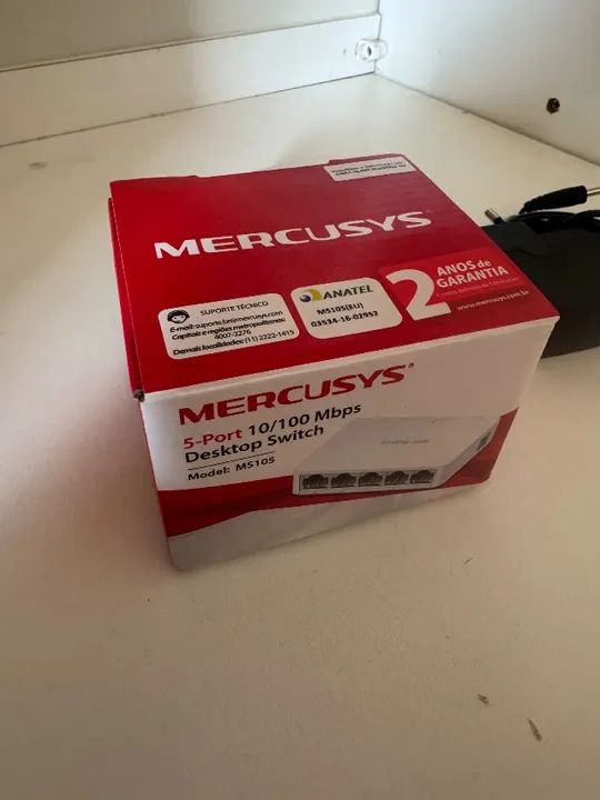 Switch Marcusys 5 portas 10/100Mbps - Foto 3