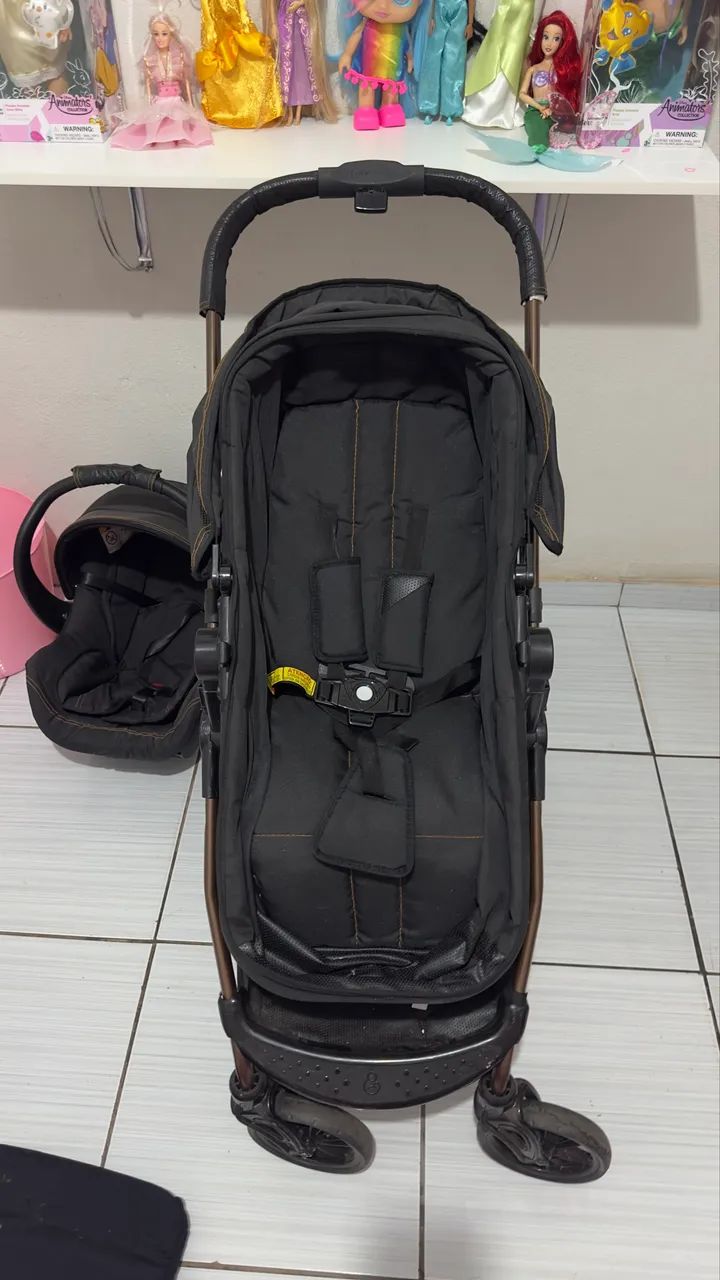 Carrinho Moisés e bebê conforto Galzerano - Foto 2