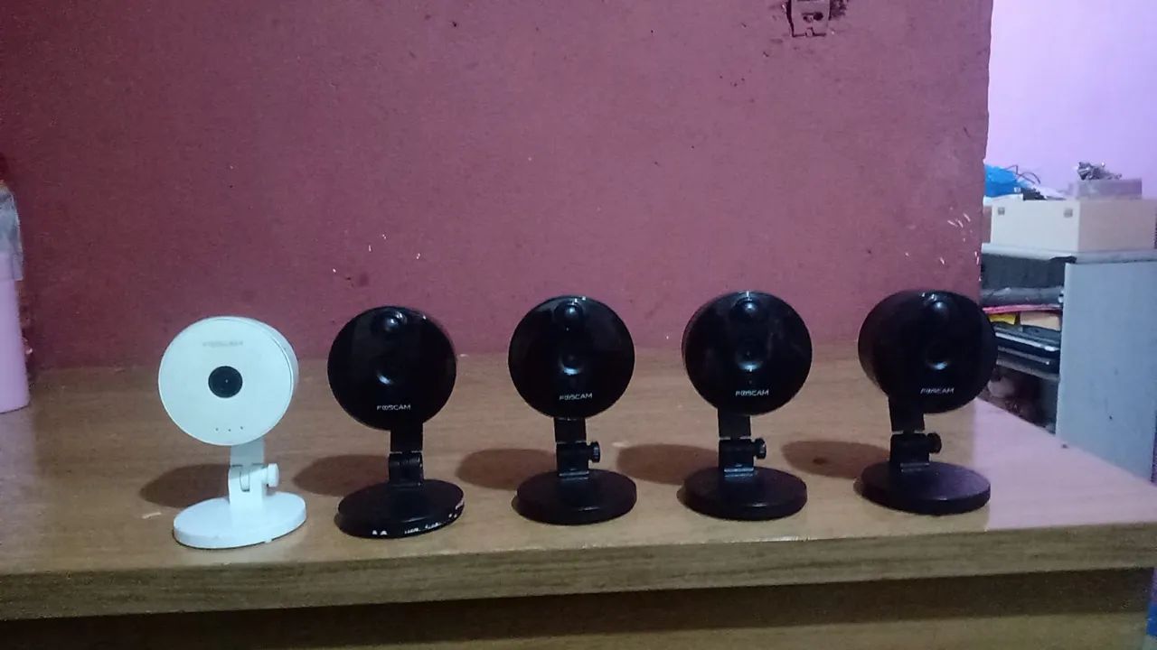 Kit de 5 Câmeras de Segurança usados  - Foto 2