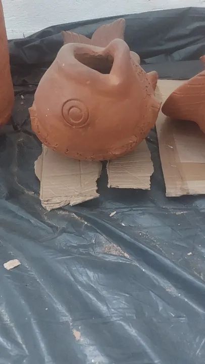 Vasos de Cerâmica Mato Grossense em Terracota - Foto 6