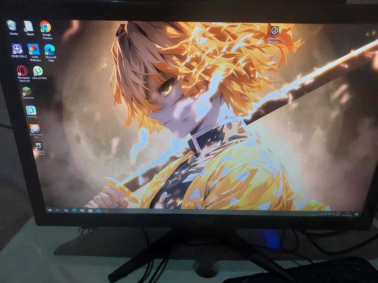 Computador Gamer completo com Tela de 24 polegadas 75hz - Computadores ...