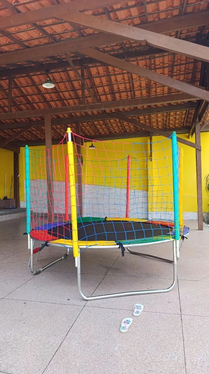 Aluguel cama elástica + piscina de bolinhas  - Foto 2