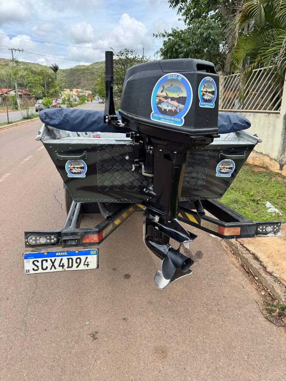 Barco Semichata 5,5m Mercury 30hp - Foto 2