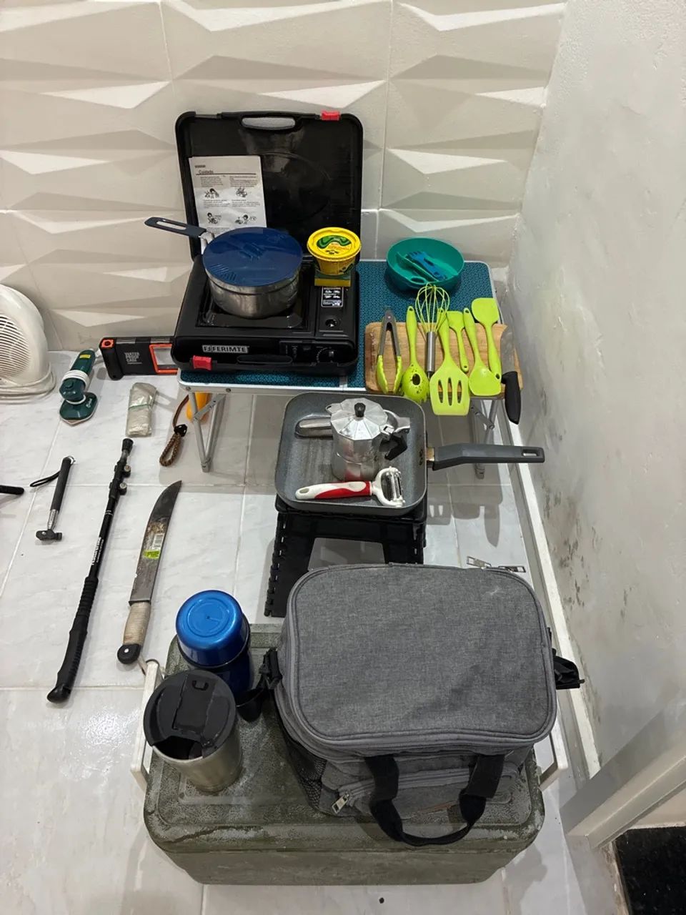 Kit Completo de Camping - Pronto Para Aventuras