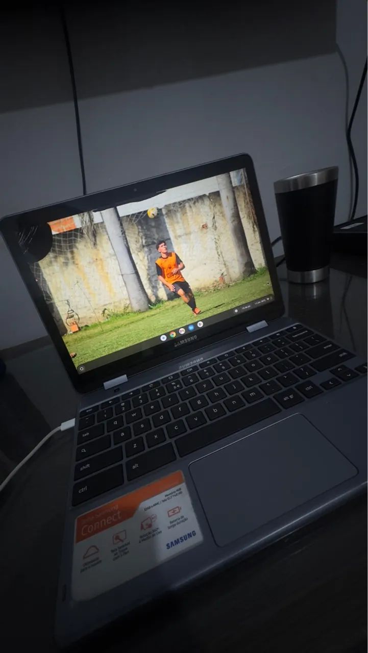 Notebook Samsung ChromeBook - Tela 360° + Pasta VX CASE