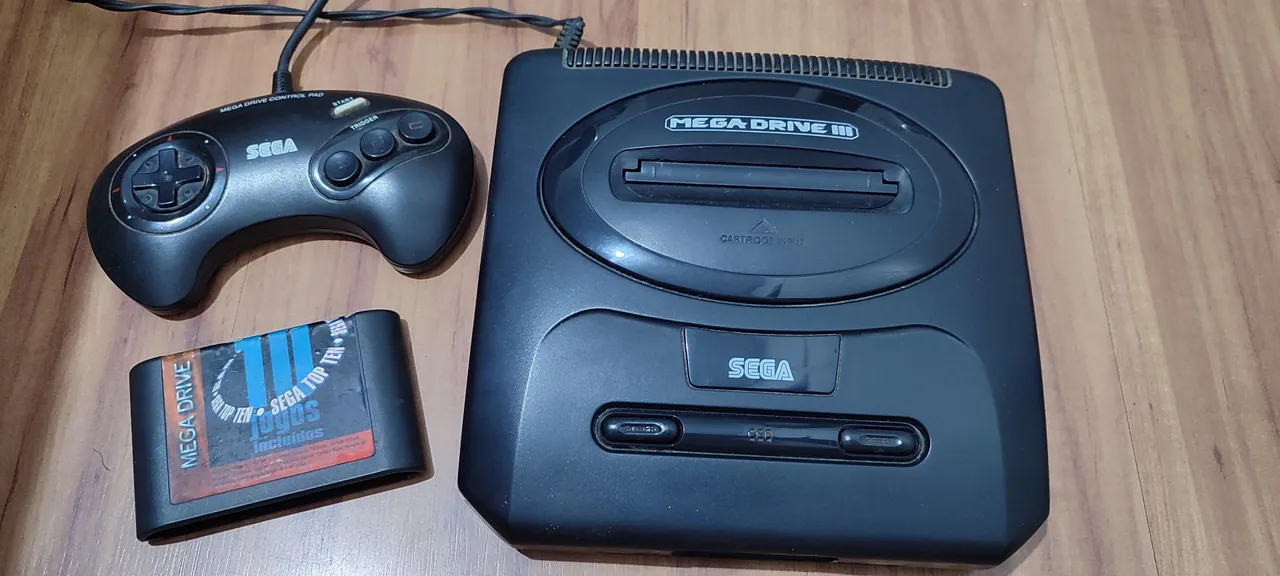 Mega Drive 3 Funciona (Sem cabo de vídeo Ler Desc)
