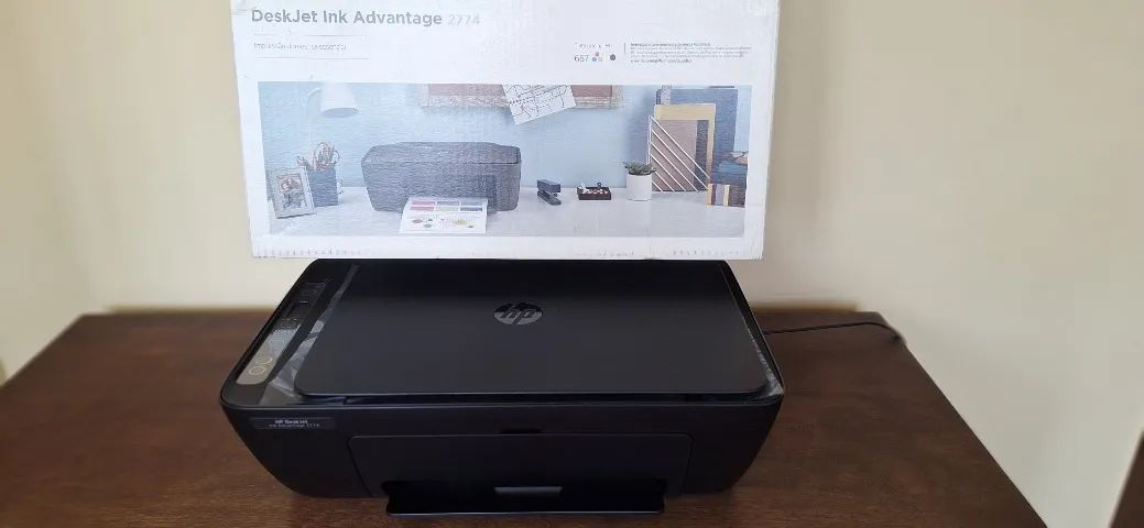 Impressora HP 2774 DeskJet Ink Advantage Multifuncional, Wi-Fi, Scanner - Foto 2