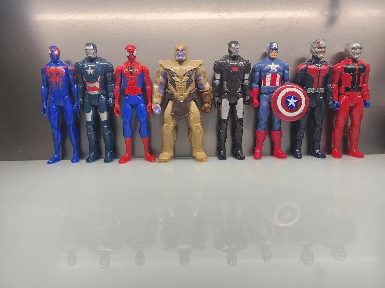 Coleção 8 bonecos Marvel Hasbro 30cm alguns raros