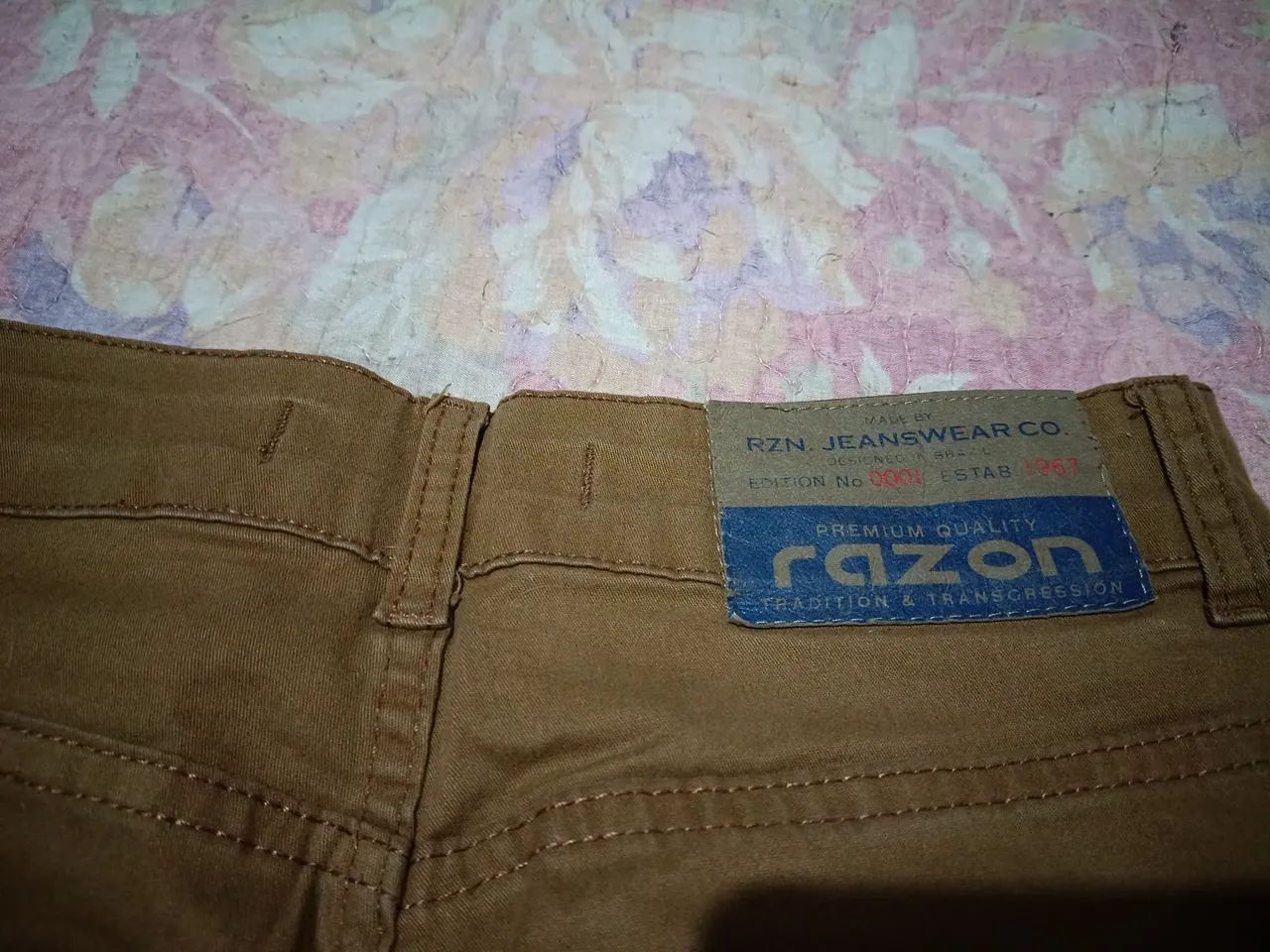Calça masculina jeans tamanho 36 - Foto 4