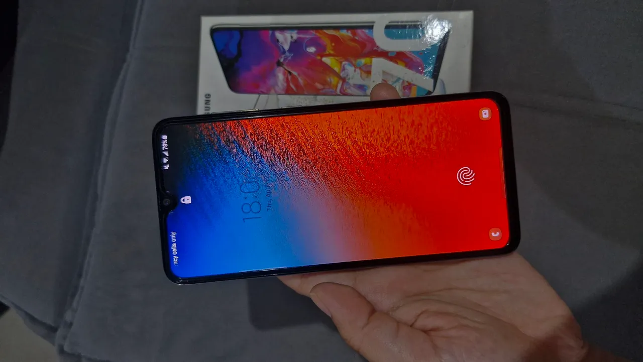 Samsung Galaxy A70 em ótimo estado