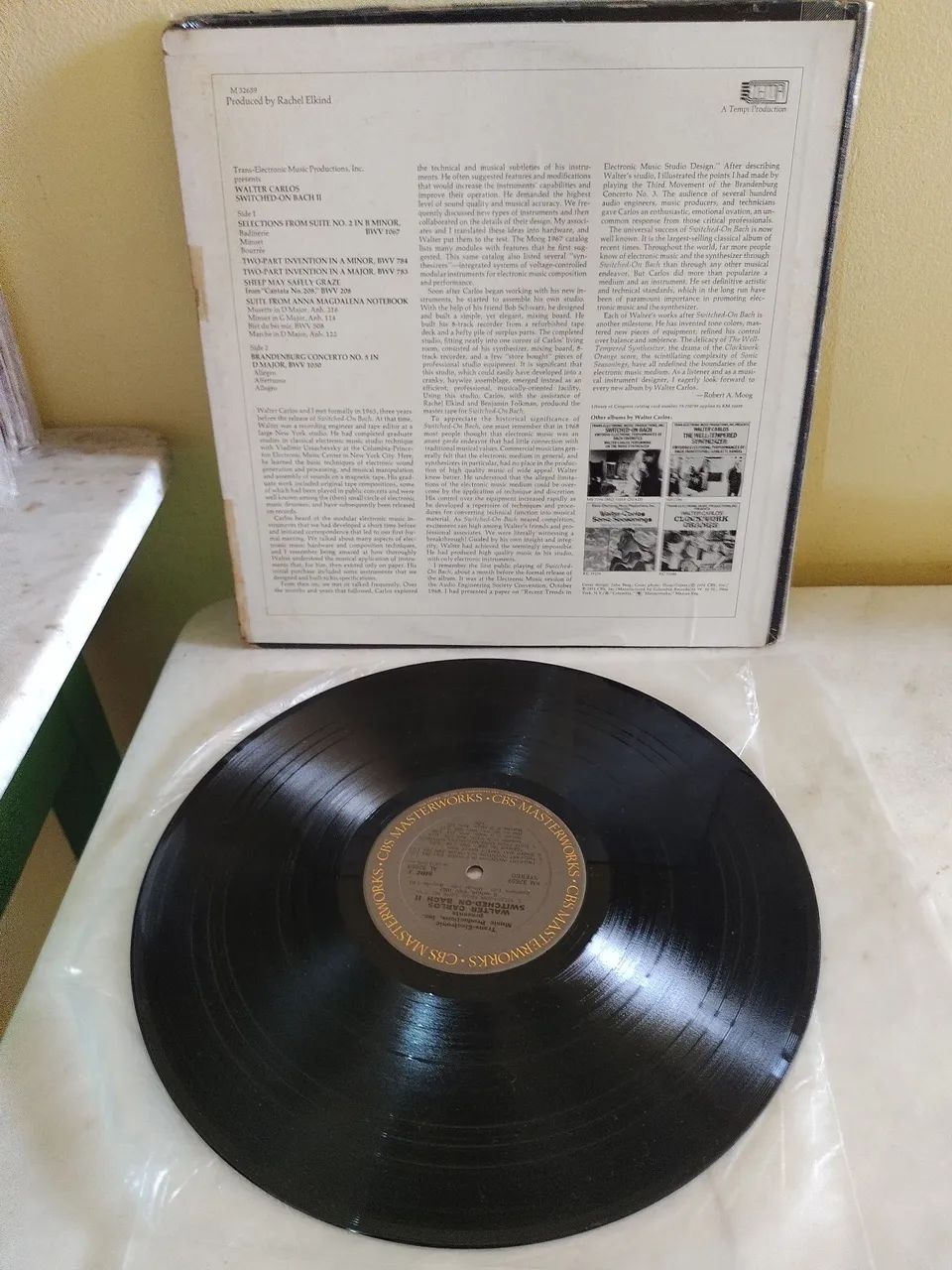 Walter Carlos - Sonic Seasonings (Discos de Vinil) - Foto 5