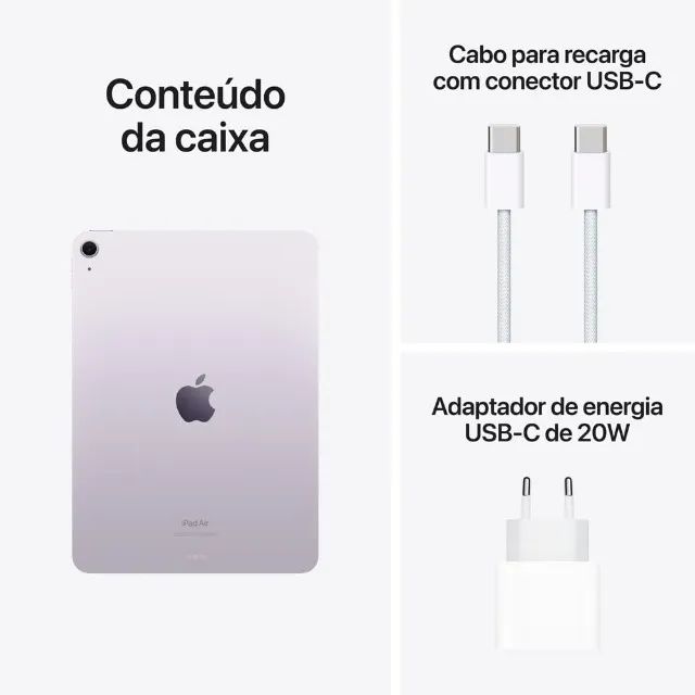 iPad Air 11? M2 128GB Wifi (ROXO ; ESTELAR) - Foto 3