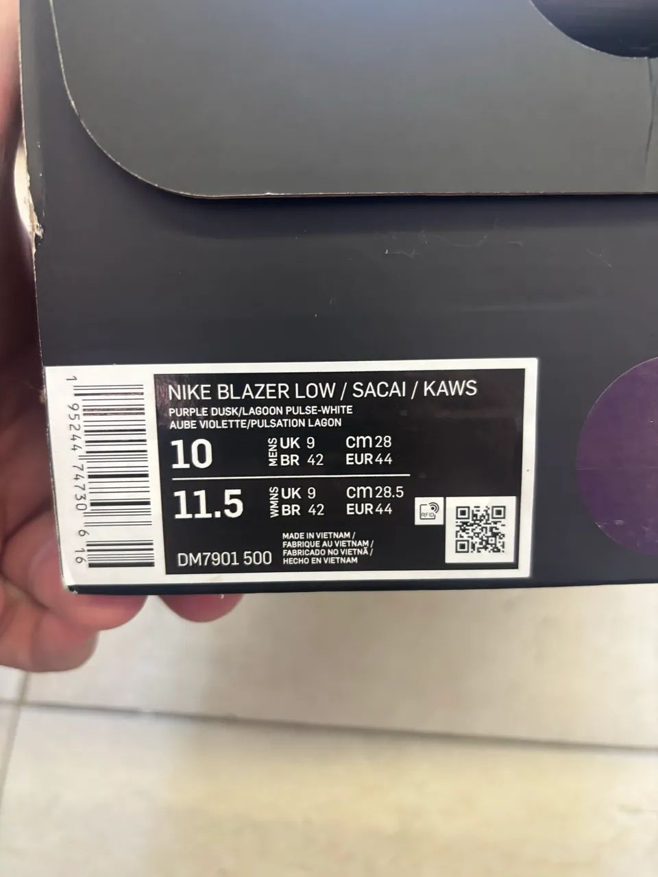NIKE Blazer low Sacai x KAWS - Foto 5