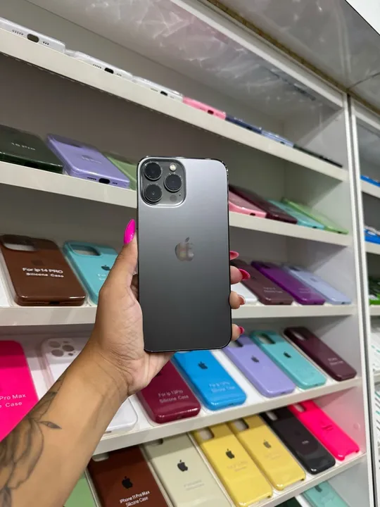 Iphone 13 PRO MAX 128GB ( preto ) consulte nossa tabela diária