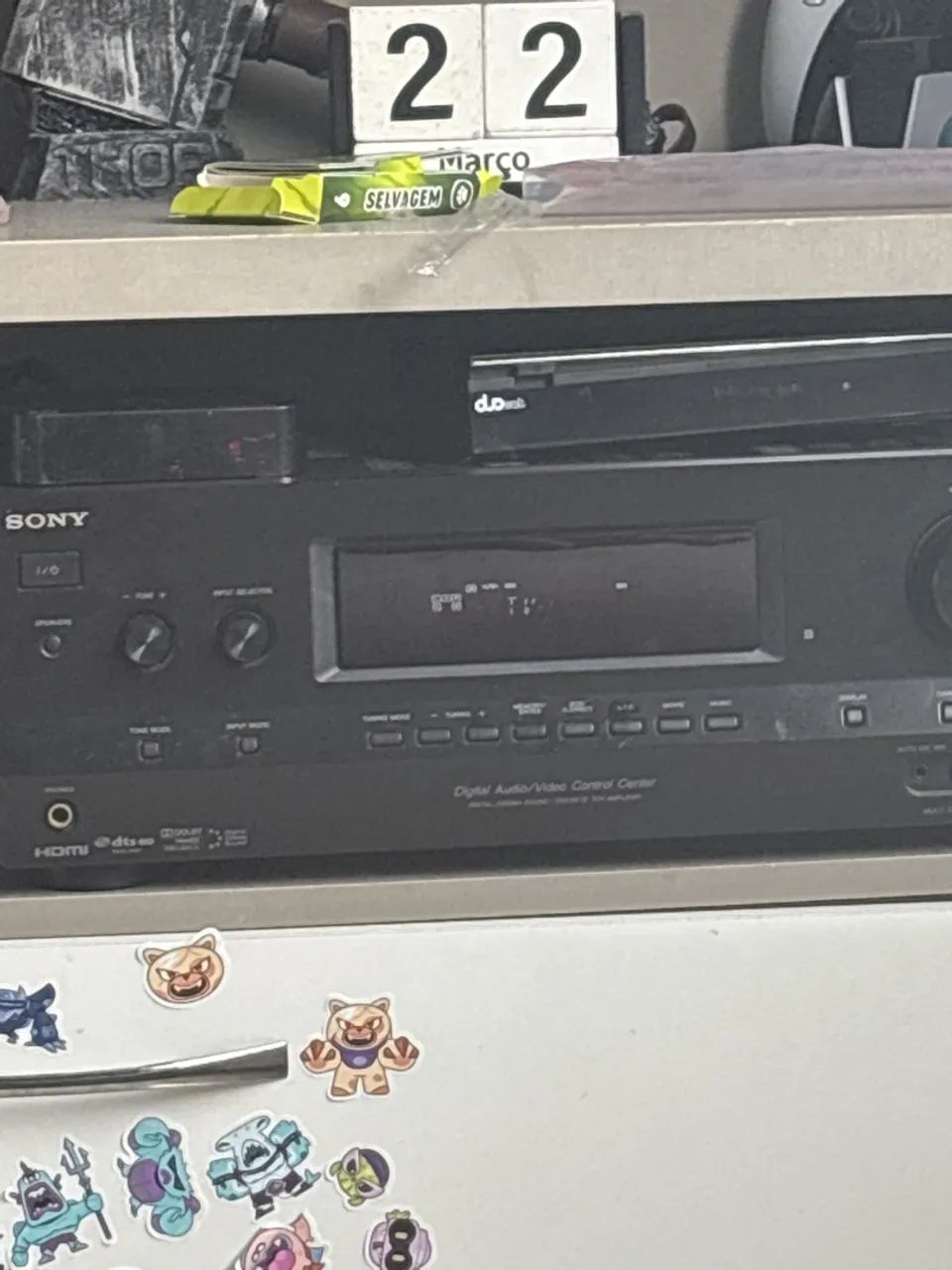 Receiver Sony Completo com caixas e Subwoofer
