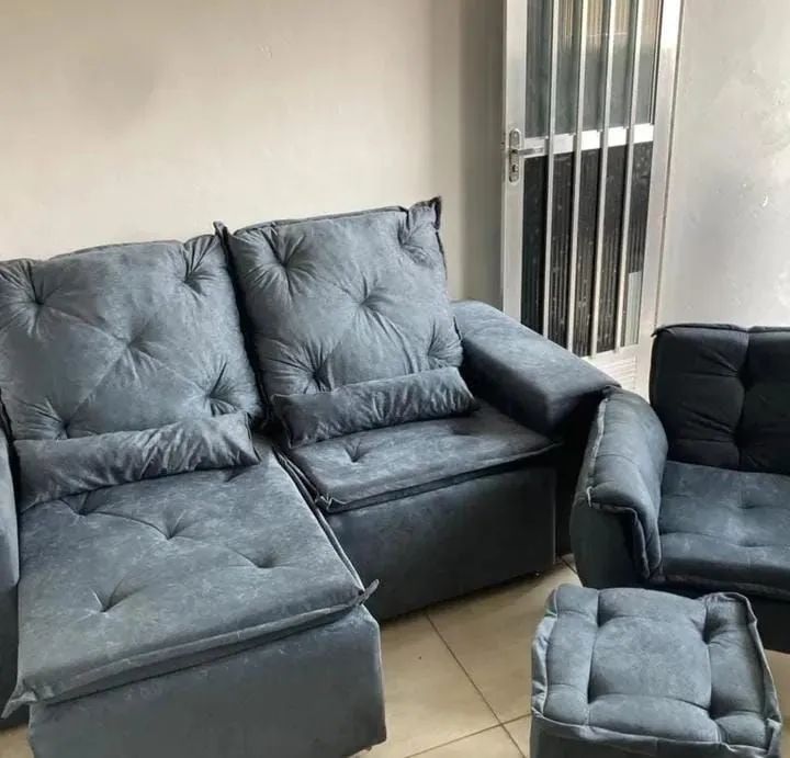  Sofá  poltrona+puff  - Foto 2