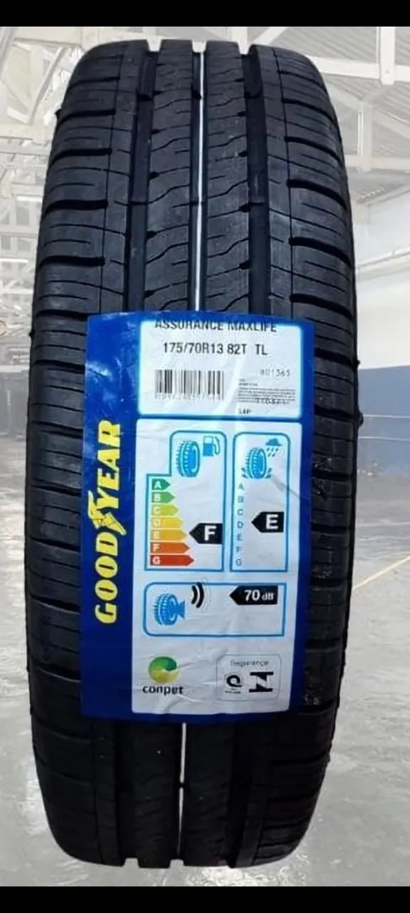 Pneu Goodyear 175/70R13 novo