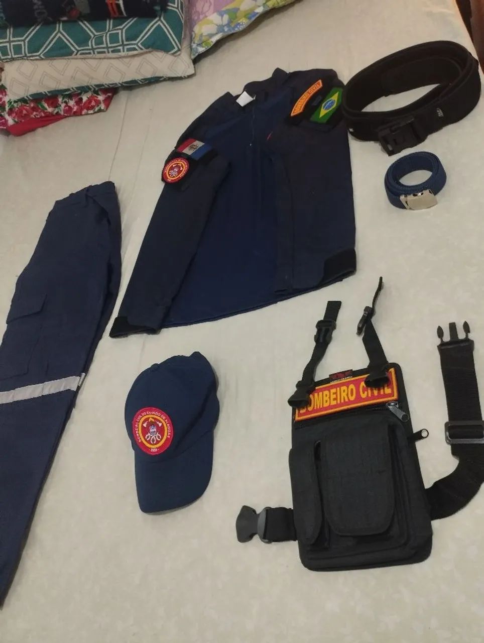 Fardamento de bombeiro civil completo  - Foto 2