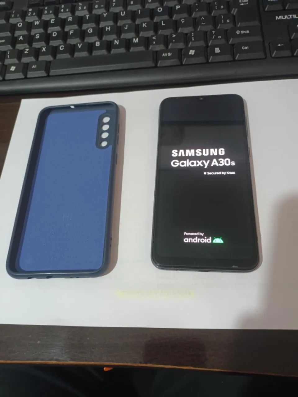 Celular Samsung Galaxy A30S - 64 GB - Preto - Super Conservado - Foto 2