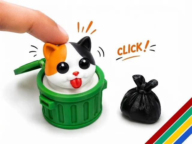 Chaveiros Clicker Personalizado - Impressão 3D - Foto 4
