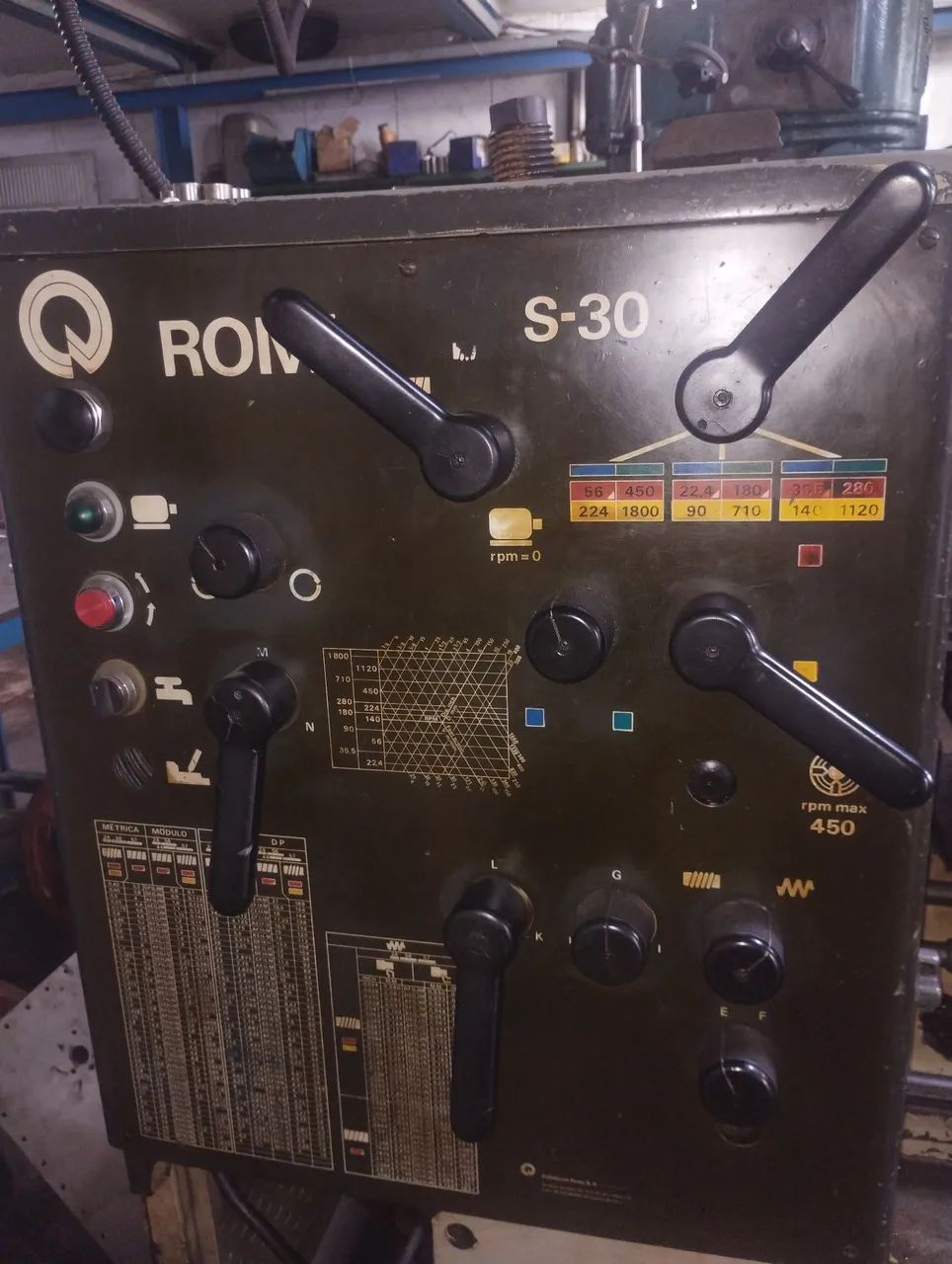 Torno Mecânico Romi 