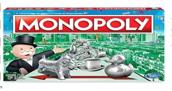jogo de tabuleiro monopoly zerado 