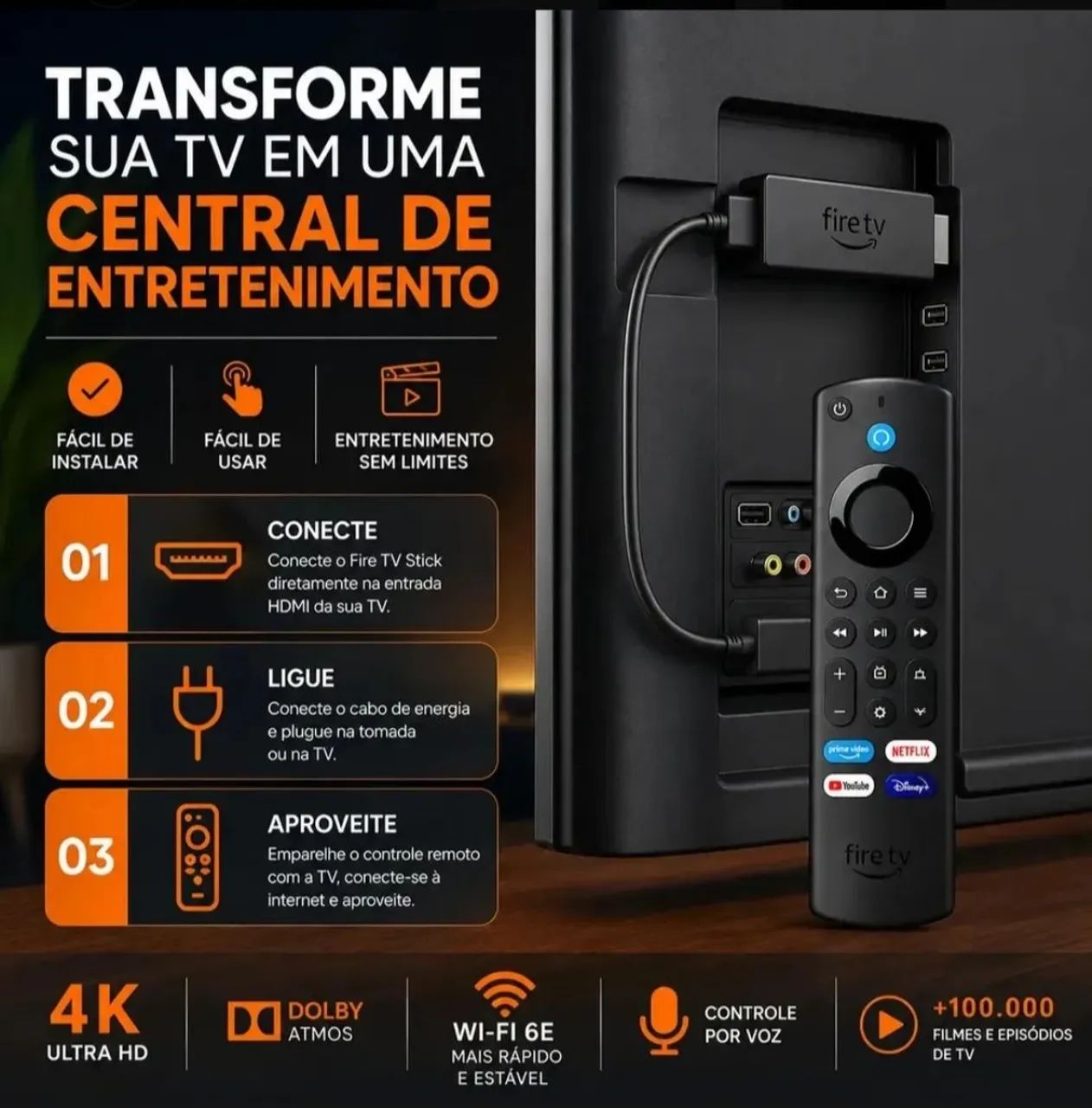 FIRE STICK 4K SELECT WIFI 5 - Foto 4