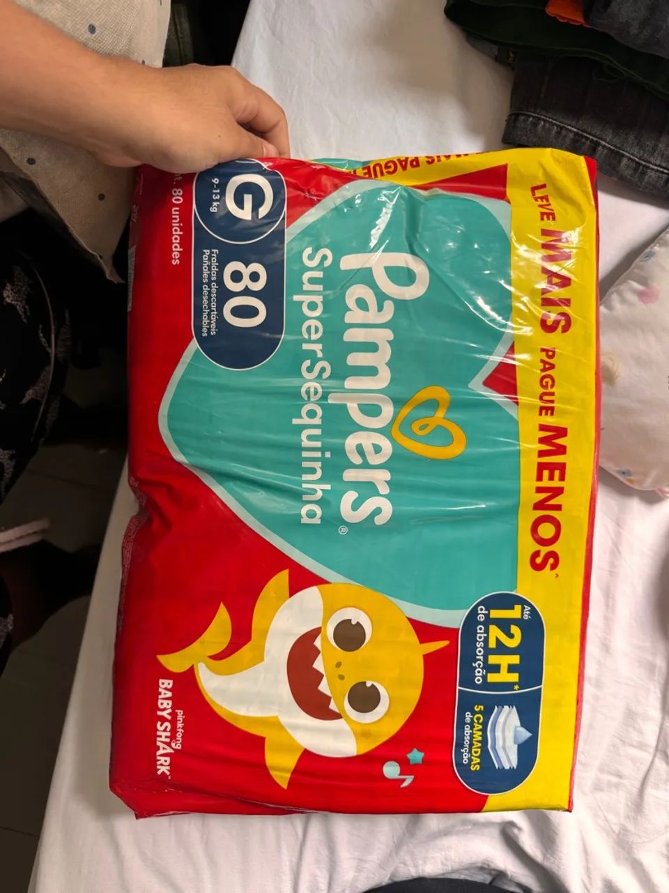 Fralda Pampers G