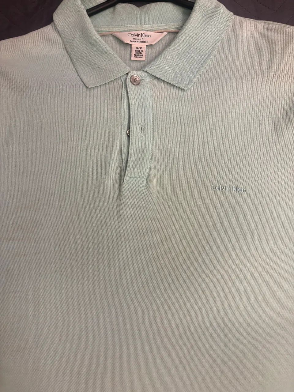 POLO AZUL PISCINA CALVIN KLEIN ORIGINAL