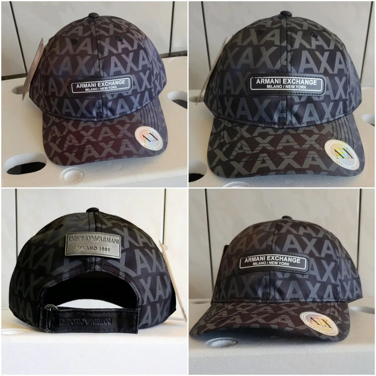 Boné Armani primeira linha 