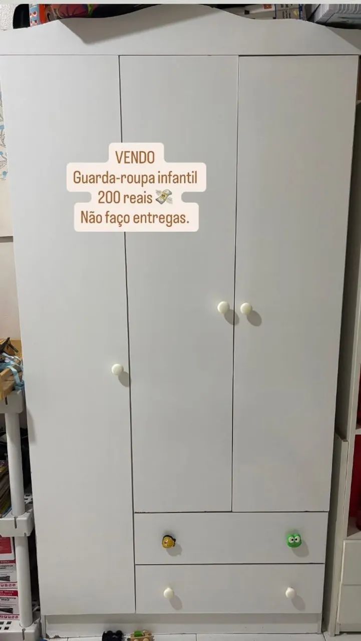 Guarda roupa infantil 