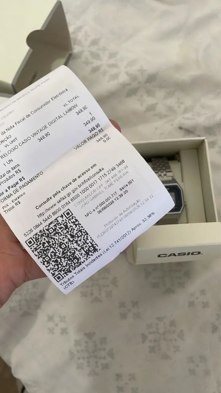 Relógio Casio mini original  - Foto 4