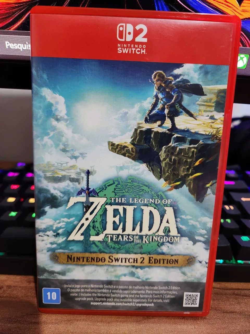 Zelda Tears of The Kingdom seminovo Switch 2 - Jogos de Vídeo Game