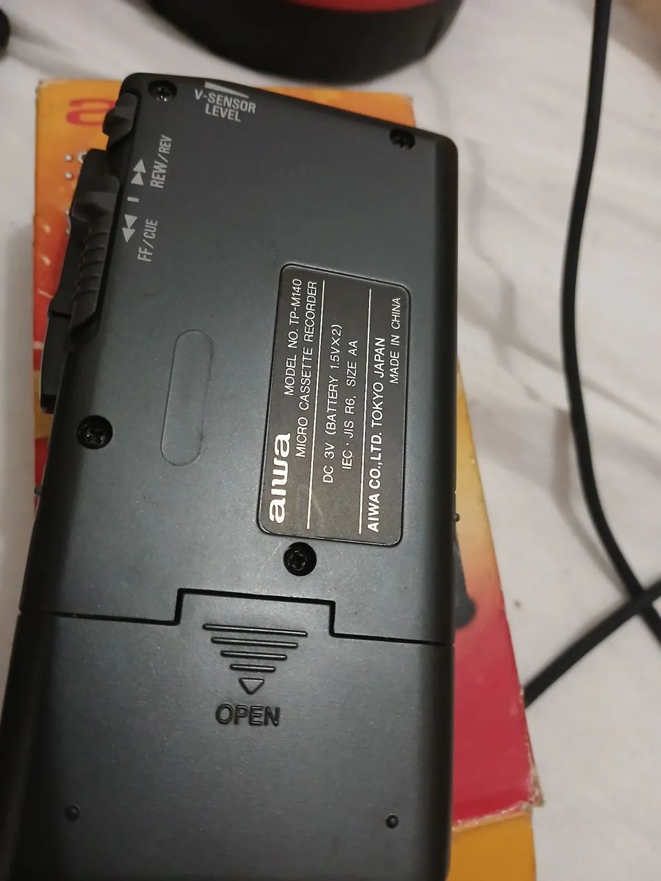 Micro gravador cassete por sensor  - Foto 3