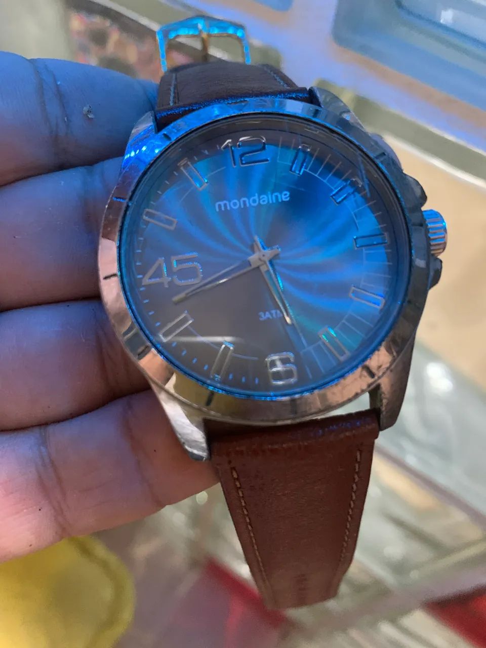 Relógio Mondaine bateria nova