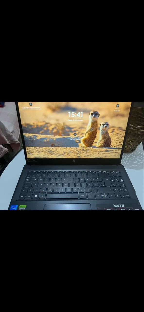 Acer nitro v15 i7 RTX 4050 16gb SSD 512 - Foto 2
