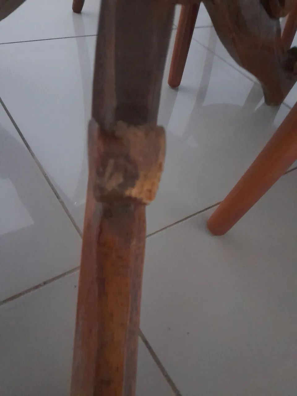 Mesa de  madeira Com ou Sem cadeiras  - Foto 4