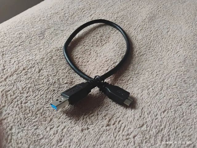 Cabo USB 3.0 Tipo A Para Micro-B 30cm  - Foto 4