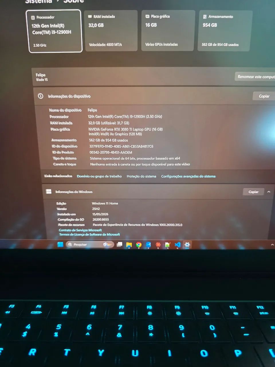 Notebook Gamer Razer Blade 15 - Foto 5