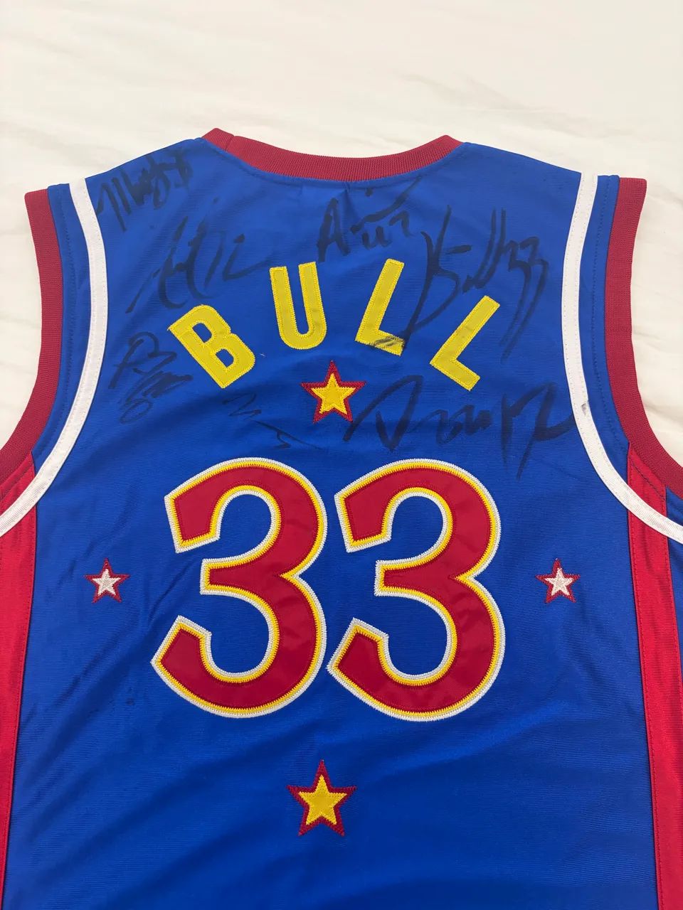 Jersey Harlem Globetrotters autografada  - Foto 4