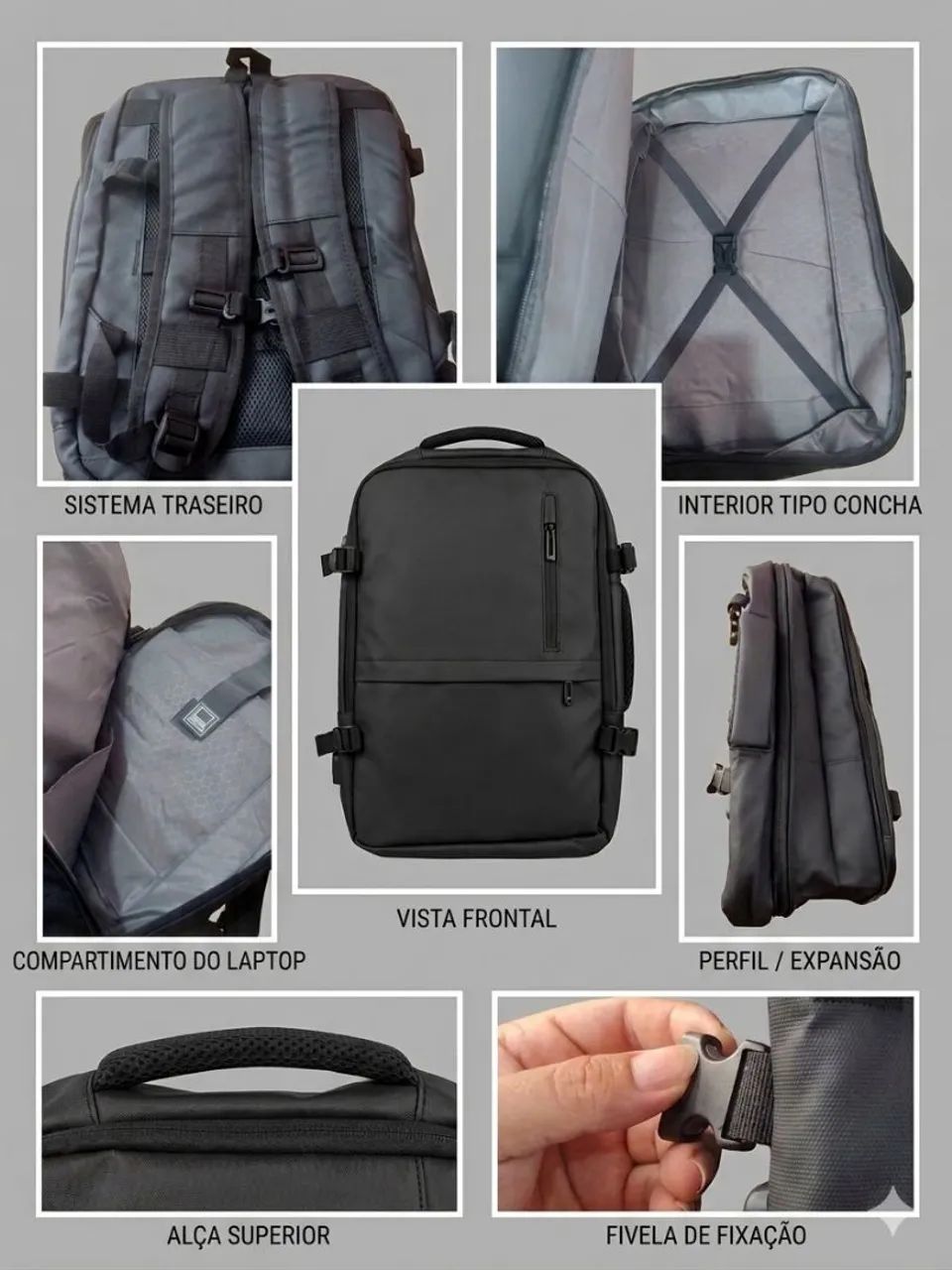 Mochila de viagem