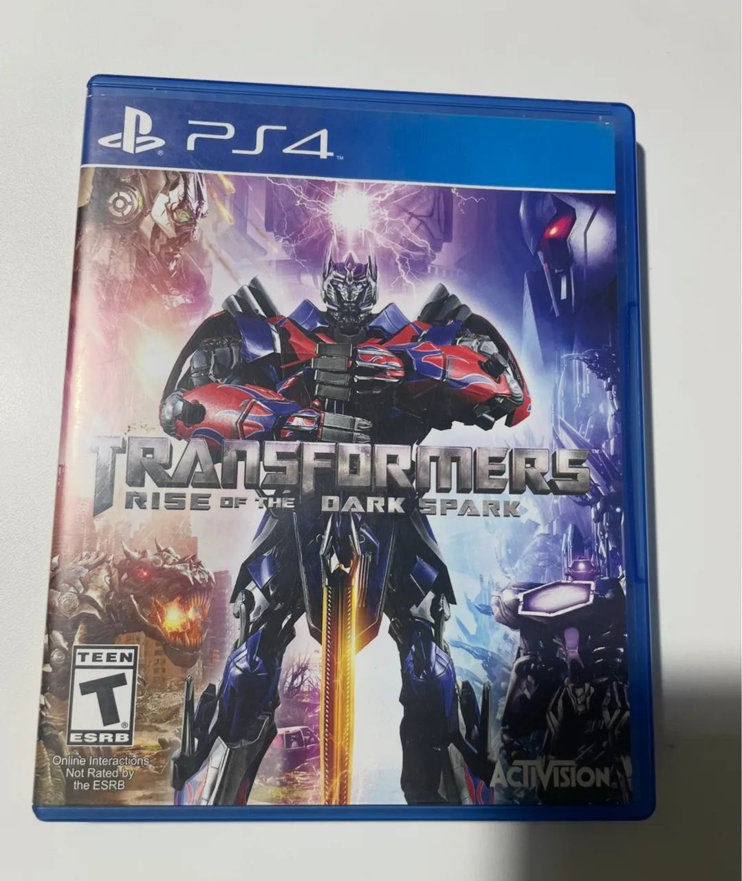 Transformers ps4 versão rara 