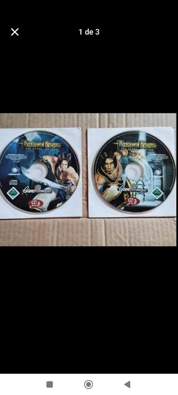 Jogo para computador Prince of Pérsia 