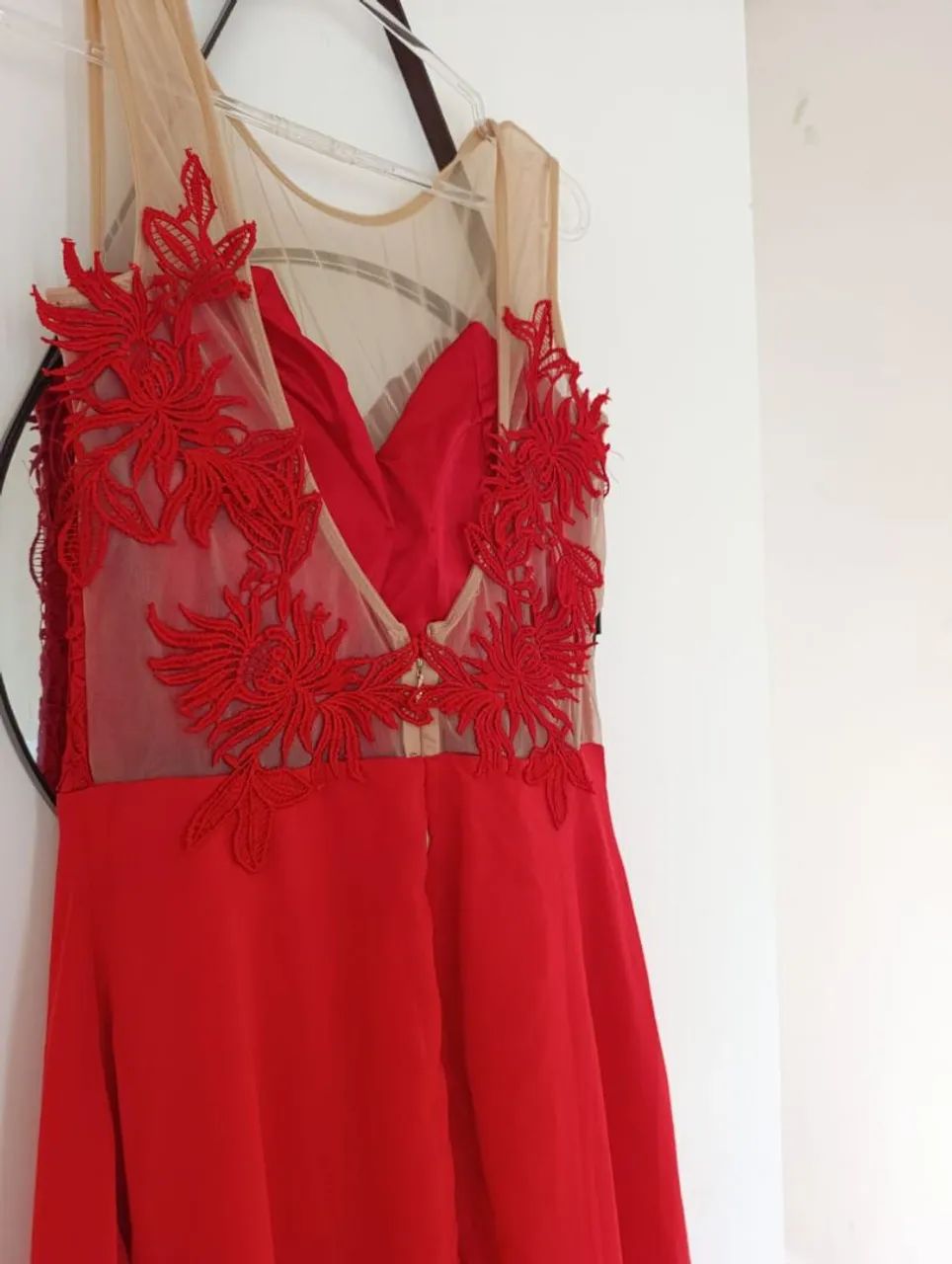 Vestido longo vermelho  - Foto 3