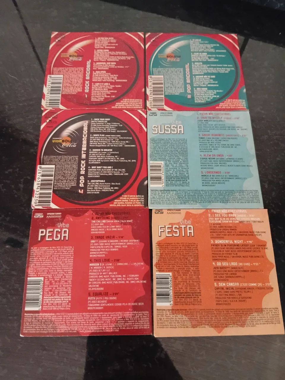 Coleção Coca-Cola mini cds anos 90 e 2000 - Foto 4