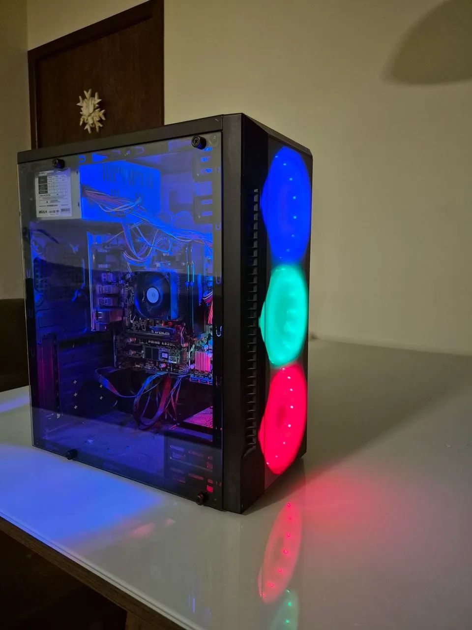 Computador PC Desktop AMD Athlon 3000G - 8GB RAM + SSD 120GB - Foto 2
