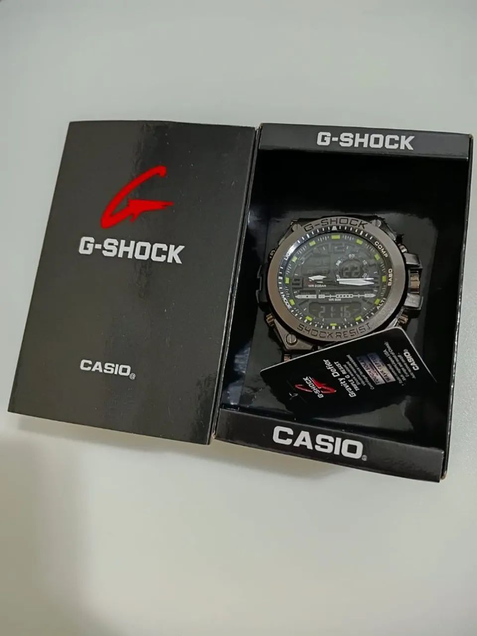 casio g-shock 5369 mtg-s1000d novo na caixa, comprei e não usei