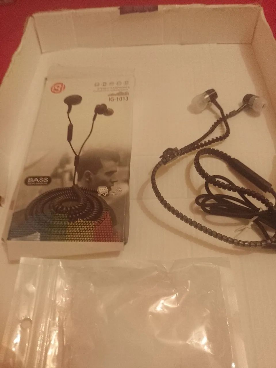 Fone de ouvido auricular de zíper  - Foto 5